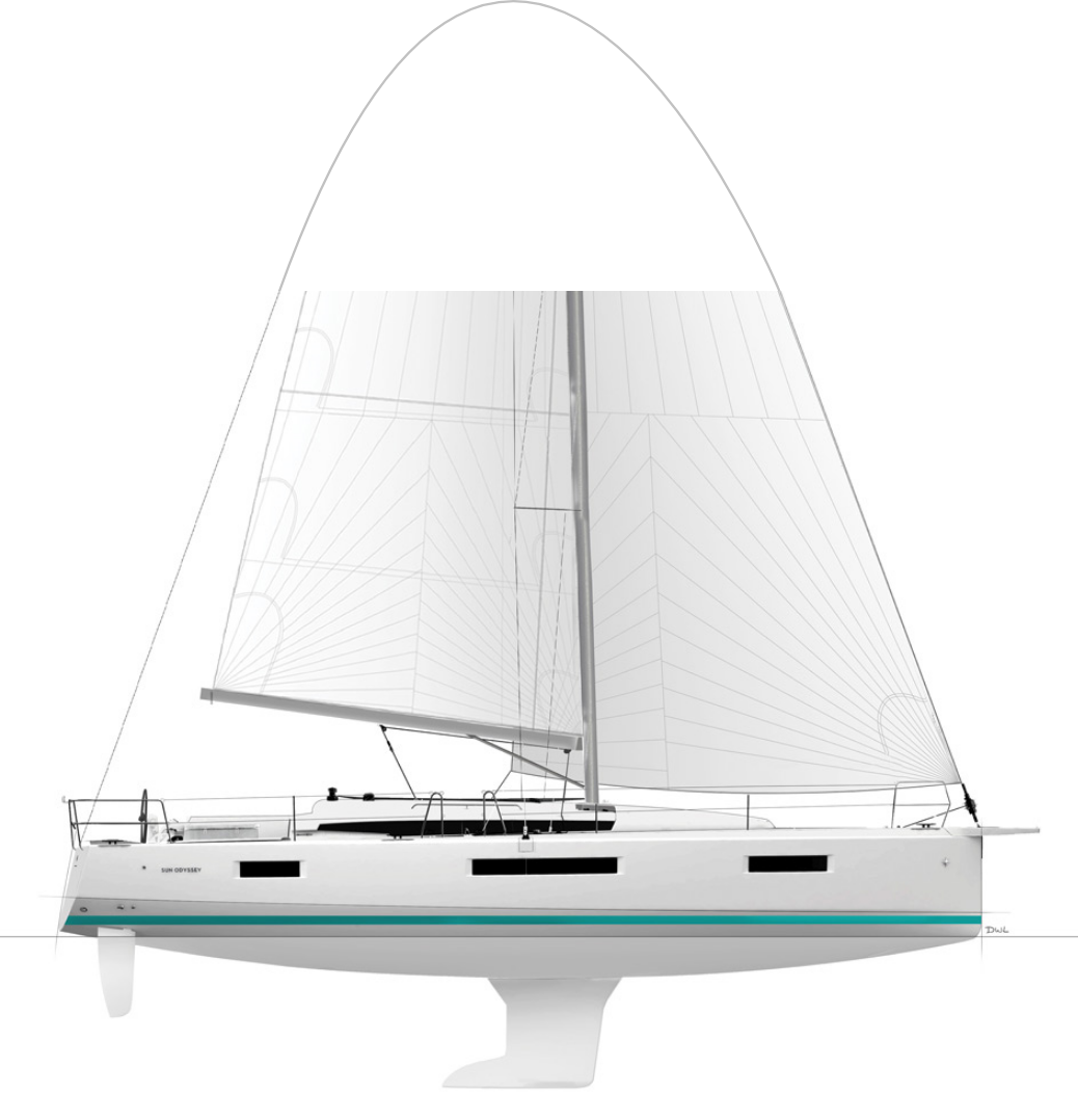 3D representation of nostalgia's boat & its main characteristics