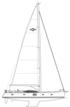 Minimal sketch of a charterboat in white shades