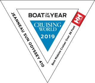 Jeanneau Sun Odyssey 410 - Boat of the year 2019- Cruising World - Best midsize Cruiser Over 38feet